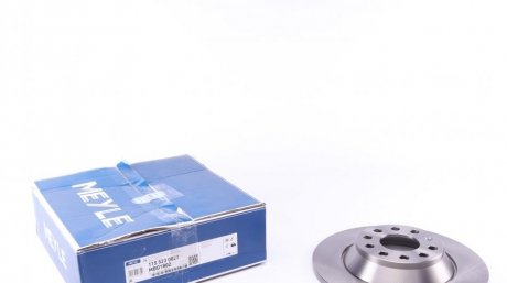 Диск тормозной (задний) Audi A6 04-11 (302x12) MEYLE 115 523 0027 (фото 1)