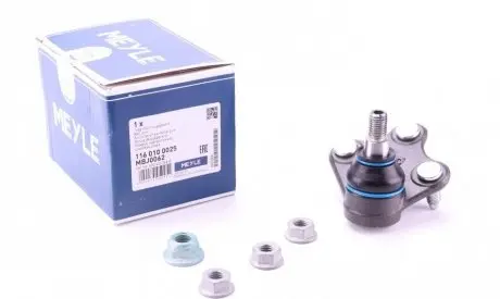 Опора шаровая (передняя/снизу)/R) Audi A1 10-/Seat Ibiza 02-15/Skoda Fabia 99-14/Rapid 12-/VW Polo 01 MEYLE 116 010 0025