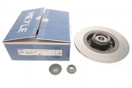 Диск тормозной (задний) Renault Scenic III 09-(274х11) (+ABS) (с подшипником)) MEYLE 16-15 523 4109