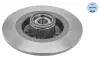 Диск тормозной RENAULT T. GRAND SCENIC 1,5-1,9 DCI 04-09 KPL Z ЭO╜YSKIEM ABS MEYLE 16155234116 (фото 2)