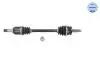 Привідний вал передн Лів 595мм FIAT PANDA, PANDA/HATCHBACK 1.1-1.4CNG 09.03- MEYLE 2144980108 (фото 1)