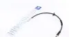 Тормозной шланг (передний) BMW X3 (F25), X4 (F26) 2.0-3.0D 10- (740mm/M10x1/M10x1) MEYLE 314 525 0016 (фото 1)