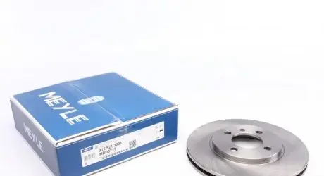 Диск тормозной (передний) BMW 3 (E30) 1.6-2.5 83-91 (260x22) MEYLE 315 521 3001