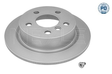 Диск тормозной (задний) Mini (F55/F56/F57) 13- (259x10) B36/B37/B38/B46/B47/B48 MEYLE 315 523 0063/PD