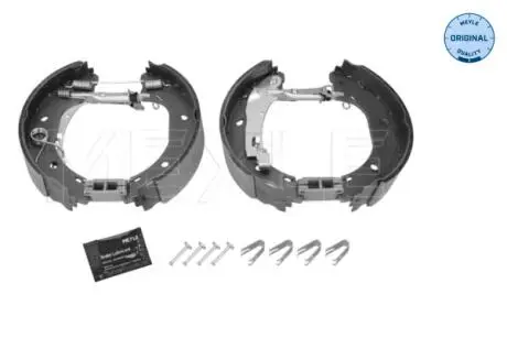 Тормозные колодки барабанные. FIAT DUCATO / CITROEN JUMPER 04.02- MEYLE 40145330019K (фото 1)