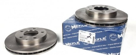 Диск тормозной (передний) Mazda 6/MX-6 1.8-2.0 92-02 (258x24) MEYLE 715 521 7028 (фото 1)