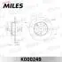 Диск гальмівний передній для Opel Corsa, Kadett MILES K000249 (фото 1)