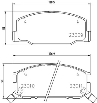 Автозапчасть MINTEX MDB1546