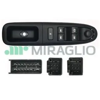 WЈҐCZNIK PODN.SZYBY ZESPOLONY PEUGEOT 406 95-04 MIRAGLIO 121PGP76005