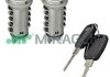 Комплект личинок (2шт) із ключами Fiat 500 2007- MIRAGLIO 80/1224 (фото 2)