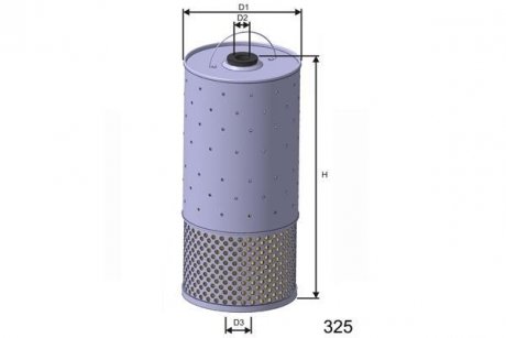 Фильтр масла DB W123 OM615-617 MISFAT L499 (фото 1)