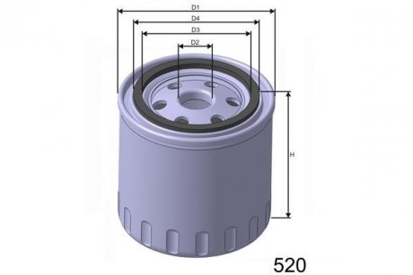 Фильтр сливочного масла. Фильтр, Гидравлическая система привода рабочего оборудования MISFAT Z156 (фото 1)