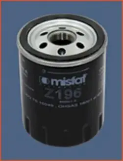 Фільтр масла MISFAT Z196 (фото 1)