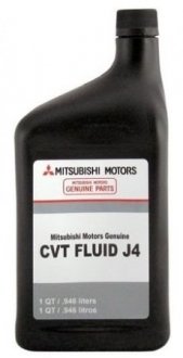 Трансмиссионное масло CVT FLUID J4 синтетическое 1 л MITSUBISHI MZ320185 (фото 1)