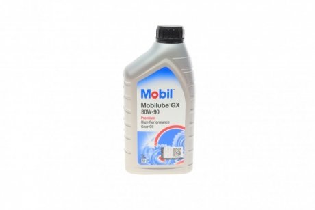Трансмиссионное масло Mobilube GX GL-4 80W-90 1 л MOBIL 142116 (фото 1)