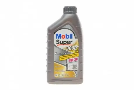 Масло моторное SUPER 3000 X1FORMULA-FE 5W30/1л MOBIL 152565