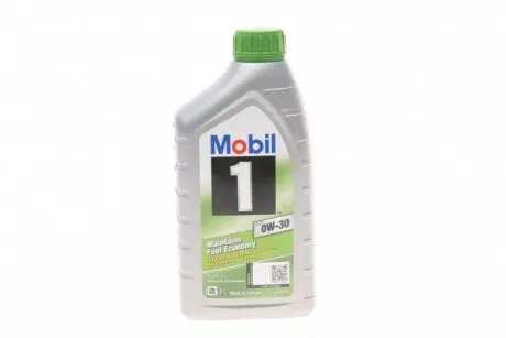 Олива 0W30 1 ESP (1л) (504.00/507.00/ PORSCHE C30/MB 229.31/229.51/229.52) MOBIL 153753