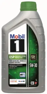 Моторна олива 1 ESP 5W-30, 1л. MOBIL 157293 (фото 1)