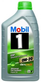 Масло для двигателя MOBIL MOBIL1ESP0W20X21L