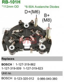 Диодный мост MOBILETRON RB101H