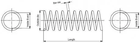 Пружина підвіски MONROE SP0669