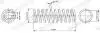(заміна на 4015664) Пружина (передня) Peugeot Expert 1.6HDi/2.0 16V (+AC) 07-16/2.0HDi (-AC) 07- MONROE SP4083 (фото 1)