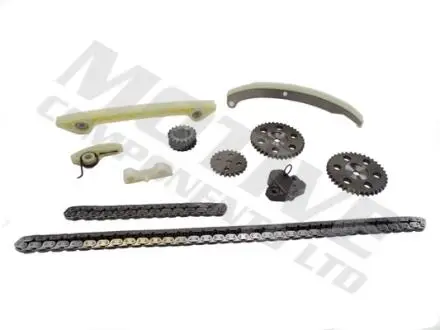 Комплект ГРМ (ланцюг + шестерня) VOLVO C30, S40 II, V50, V70 III FORD C-MAX, FIESTA V, FOCUS C-MAX, FOCUS II, GALAXY II, GALAXY MK II, MAVERICK, MONDEO III, MONDEO IV, S-MAX 1.8-2.3 10.00- MOTIVE TCK206
