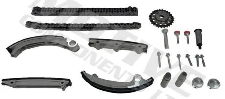 Комплект ГРМ (ланцюг + шестерня) OPEL ASTRA G, ASTRA G/KOMBI, FRONTERA B, OMEGA B, SIGNUM, VECTRA B, VECTRA C, VECTRA C GTS, ZAFIRA A SAAB 9-3, 9-5 2.0D/2.2D 11.96-02.15 MOTIVE TCK209