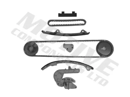Комплект ГРМ (ланцюг + шестерня) NISSAN PRIMERA, TEANA I, X-TRAIL I, X-TRAIL II 2.0/2.5 07.01- MOTIVE TCK48