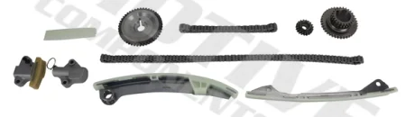 Комплект ГРМ (ланцюг + шестерня) NISSAN QASHQAI I, SENTRA VI, TIIDA, X-TRAIL II 1.8/2.0 09.04-04.14 MOTIVE TCK79