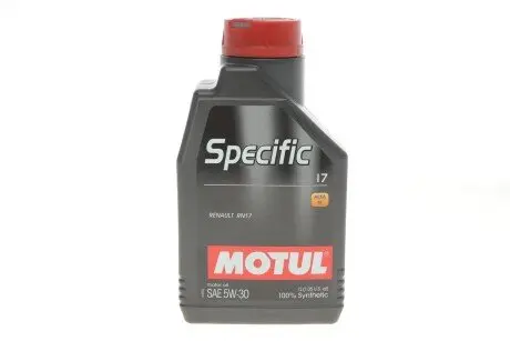 Масло 5W30 Specific 17 (1L) RN 17 (109840) MOTUL 102301