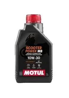 Моторная смазка SCOOTER POWER 4T SAE 10W30 MB (1L) 832201 MOTUL 105936