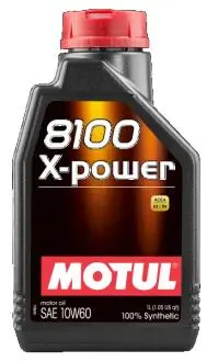 Масло двигателя 8100 X-Power 10W-60 1L MOTUL 106142