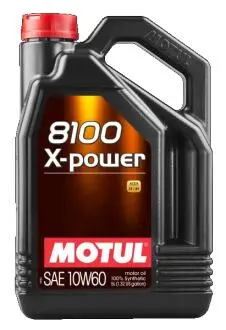 Масло двигателя 8100 X-Power 10W-60 5L MOTUL 106144