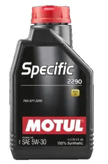Масло двигателя Specific 2290 5W-30 1L MOTUL 109324 (фото 1)