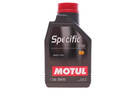 Олива 10W50 SEA Specific 0101 (1L) (ACEA C3/API PERFORMANCE SN) MOTUL 110282