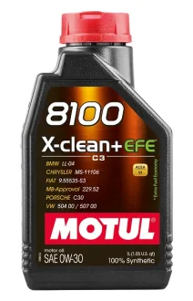 Масло моторное 8100 X-clean EFE 0W-30 1л MOTUL 111657