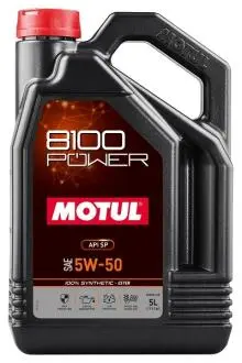 Моторное масло 8100 (5L +(EN) 100% SYNTHETIC - ESTER) 5W50 API SP, FORD M2C931 D MOTUL 111812