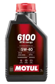 Олива моторна 6100 Syn-nergy 5W-40 1л MOTUL 112961