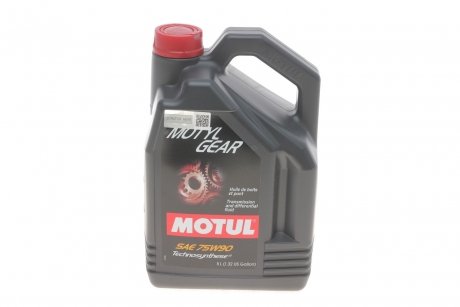 Масло 75W90 Motyl Gear (5L) (API GL-4/GL-5) (106467) MOTUL 317006