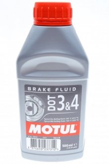 Рідина гальмівна DOT 3&4 (0,5L) (102718) MOTUL 807910