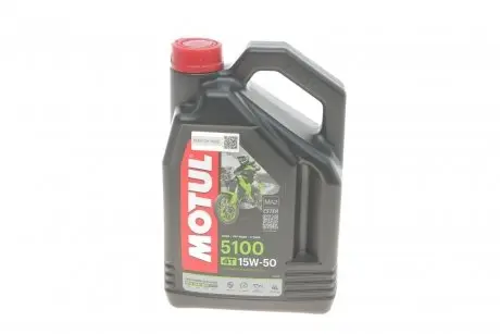 Масло 15W50 5100 4T (4L) (104083) MOTUL 836741