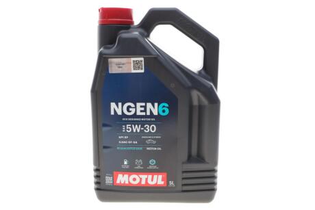 Масло двигателя 5W30 NGEN 6 5л, GF-6A MOTUL 839851