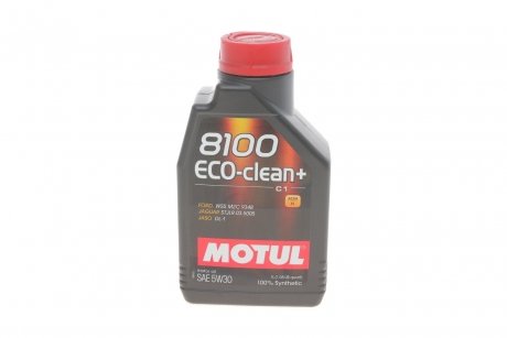 Олива 5W30 ECO-clean+ 8100 (1л) (Ford WSS M2C 934B) (101580) MOTUL 842511