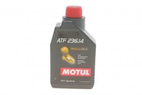 Трансмиссионное масло ATF 236.14 синтетическое 1 л MOTUL 845911 (фото 1)