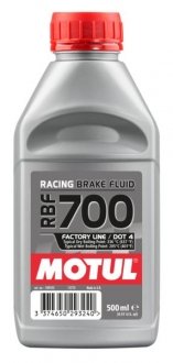 Жидкость тормозная DOT4 (0.5L) RBF700 Factory Line 109452 MOTUL 847305