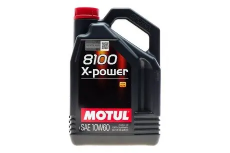 Олива 10W60 X-Power 8100 (4L) (106143) MOTUL 854841