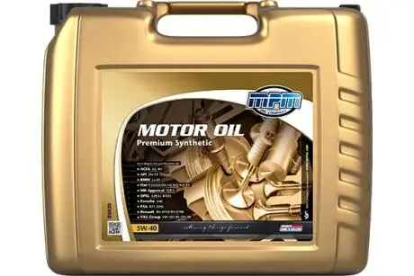 Моторна олива 5W40 20л. MPM 05020