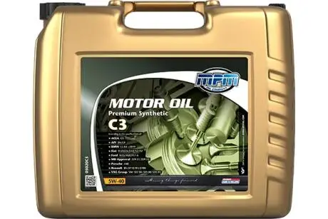 Моторна олива 5W40 20л. MPM 05020C3