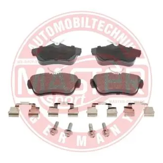 Гальмівні колодки дискові PREMIUM TYŁ CITROEN JUMPY. FIAT SCUDO. PEUGEOT EXPERT Tepee, EXPERT KPL MS K120 MSG 13046027392NSETMS
